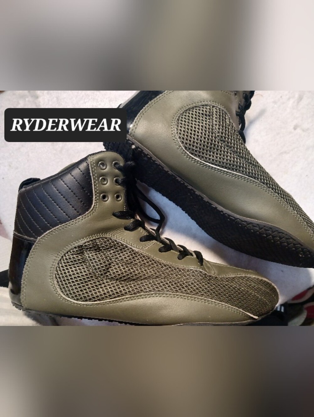 RYDERWEAR Weightlifting Bodybuilding Work Out Gym Shoes Womens Size 9
